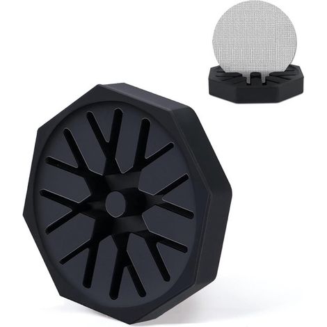 Portafiltro in silicone per macchina da caffè espresso, cestello portafiltro compatibile con cestelli filtro da 49 mm, 51 mm, 53,5 mm e 58 mm. (1/5)