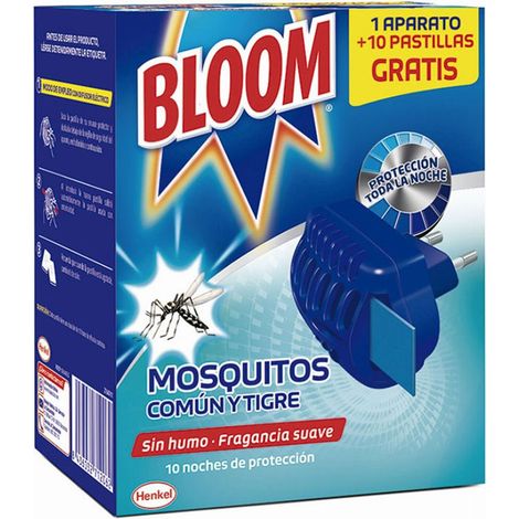 BLOOM MOSQUITOS ELECTRICO PASTIL AP+10P -