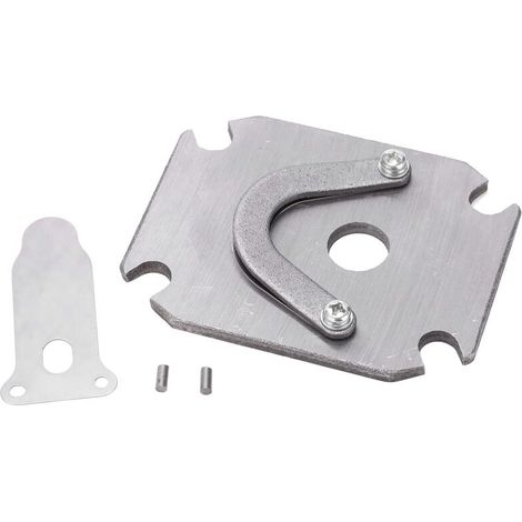 Kit de plaque de soupape pour compresseur d'air, plaque de soupape en forme de languette, plaque en forme de V, accessoires pour compresseur d'air en métal 3/8 po 48 x 72 mm 1P 2,5P 3P 4P (1/5)