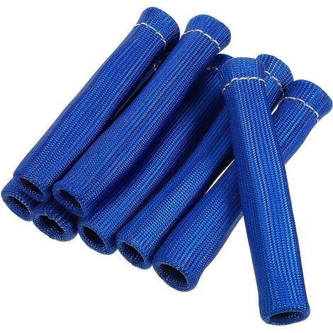 Gaine de protection thermique pour faisceau de câbles de bougies d'allumage, compatible avec les véhicules de particuliers, 15,50 x 3,00 x 3,00 cm, lot de 8 (1/5)