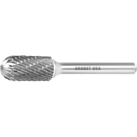 FRESAS ROTATIVAS M/DURO CILIN. CON RADIO P/ACERO DTE.ALTERNO 3.0 MM. MANGO 3 MM.