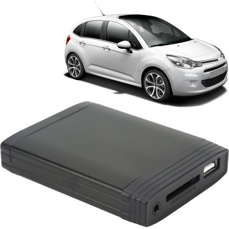 Adaptateur Bluetooth MP3 USB/SD/SDHC/MMC/AUX pour Peugeot 206, 307, 406, 607 et 807. (1/5)