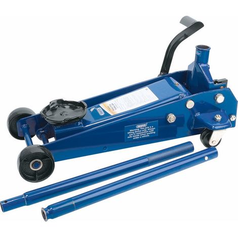 Draper 30612 Heavy Duty 3-Tonne Garage Trolley Jack with Quick Lift Function (1/2)