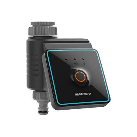 Gardena – Programmateur d'arrosage Bluetooth avec 3 programmes réglables – Contrôle à distance jusqu'à 10m – 188928