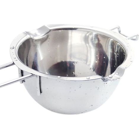 Jiyaru Pot Bain-marie en Acier Inoxydable pour Fondre Chocolat Beurre Cusine Argent (1/4)