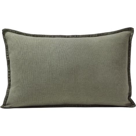 Housse de coussin en Lin épais et point de feston NINO (1/4)
