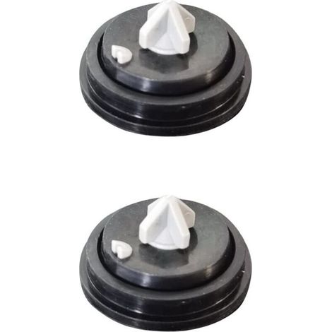 Lot de 2 Rondelles de Diaphragme en Caoutchouc de Rechange Compatibles,Rondelles de Diaphragme de Soupape,Membrane pour Robinet Flotteur,Valves à Flotteur,Membrane Joint pour Robinet Flotteur,