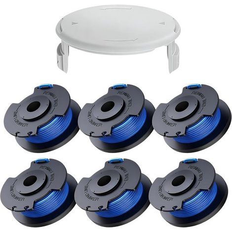 Set di 6 fili universali per tagliaerba Dailygoods con coperchio (1/5)