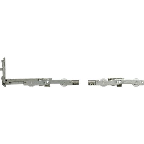 GU-937 HS Grundkarton Laufwagen 150 kg Stahl verzinkt silberfärbig (1/2)