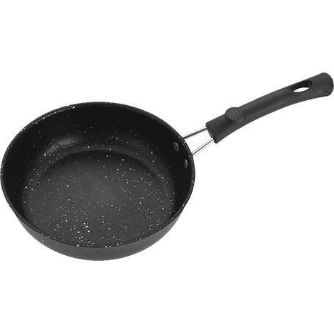 Poêle multifonction antiadhésive Maifan Stone pour tortillas, facile à nettoyer, pour usage domestique, pour viandes, avec poignée, pour plaques à induction et à gaz, 12 cm/4,7 po. (1/5)