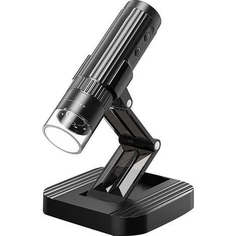 Microscope numérique sans fil 1000X 1080P HD WiFi portable mini microscope USB avec caméra et loupe (1/5)