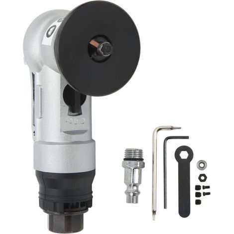 Mini machine à chanfreiner pneumatique à 45° , Outil de Chanfreinage Pneumatique de 1/4 de Pouce pour le Métal, Machine à Chanfreiner Pneumatique R0-R1, 30000RPM