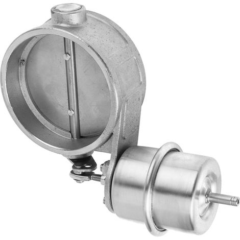 Soupape de régulation d'échappement fermée à pression neutre, en acier inoxydable, compatible avec les tuyaux de 76 mm (3 po) de diamètre extérieur. (1/5)