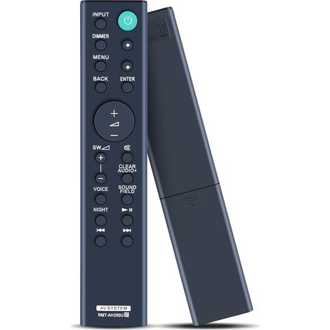 Télécommande de Rechange RMT-AH200U pour Barre de Son système AV Sony HT-CT390 HT-RT3 SA-WRT3 HT-RT3 HT-RT4 HT-RT40 SA-CT390 RMTAH200U pour télécommande Sony (1/5)