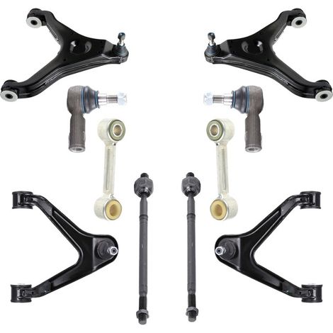 KIT BRACCIO OSCILLANTE 10 PEZZI COMPATIBILE CON IVECO DAILY V Furgone 35C15 V, 40C15 V, / Kit Sospensione Completo OE/OEM / Bracci Oscillanti + Testine Sterzo / Sostituzione Diretta OEM