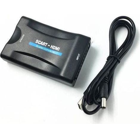 Convertisseur vidéo - 123 - W306 - Péritel vers HDMI - 1080P - Adaptateur pour TV HD (1/4)