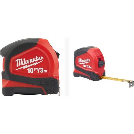 MILWAUKEE MIARA ZWIJANA LED 3m