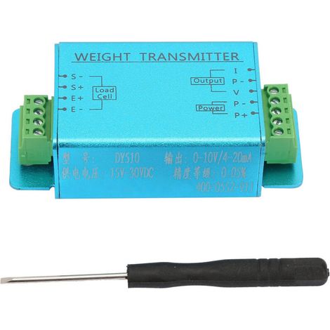 Transmetteur de cellule de charge, amplificateur de transmetteur de poids facile à connecter, protection multiple pour l'industrie (1/5)
