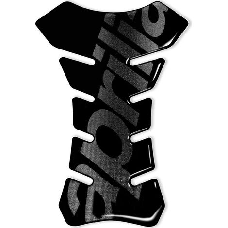 Protezione Serbatoio Adesiva 3D Racing Logo - Colore: NERO - Brand: APRILIA