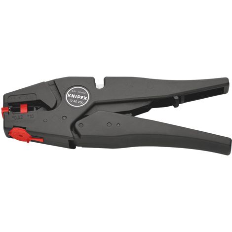 Draper 81580 KNIPEX 12 40 200 Self-Adjusting Insulation Stripper, 200mm