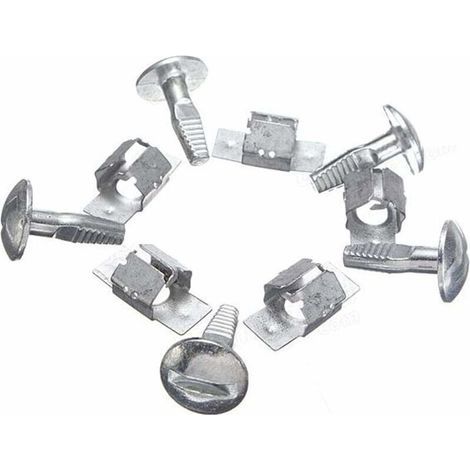 Juego de 5 tornillos y clips de fijación para la tapa del motor, protección bajo la tapa del motor. (1/5)