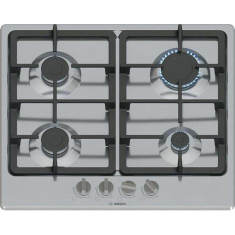 Bosch Serie 4 PGP6B5K90 placa de cocina acero inoxidable