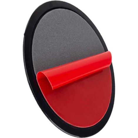 2 Disque adhésif, surface lisse 79mm, matériau PC, pour tableau de bord, support ventouse GPS caméra (1/5)