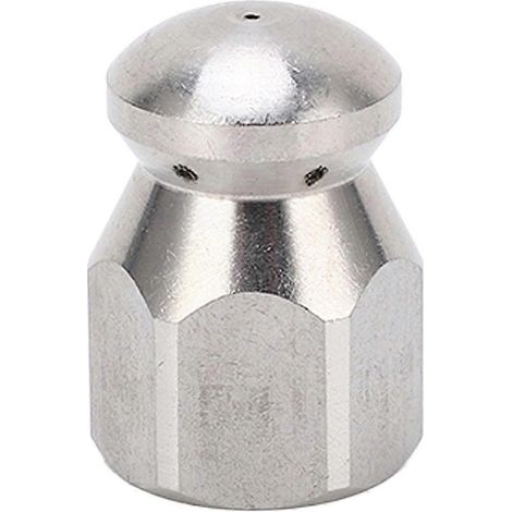 5000 PSI Hochdruckreinigerdüse, Rohrreinigungsdüse, Edelstahl-Spüldüse (1/4)