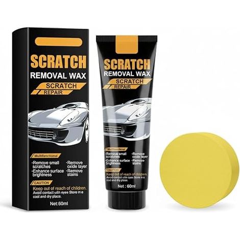 Car Scratch Remover with Sponge, 60ML (1/5)