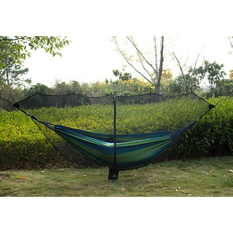 Moustiquaire Pour Hamac De Camping Léger, Compact Et Facile à Installer, Noir (1/5)