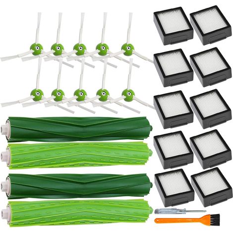 APEX Pièces de rechange pour aspirateur iRobot Roomba séries i, e et j, i3, i3+, i4, i6, i6+, i7, i7+, i8, i8+, E5, E6 et E7 (1/5)