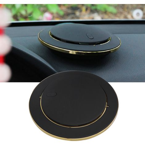 Auto-Luftreiniger, kleiner USB-Luftreiniger mit negativen Ionen für das Auto, tragbarer Aromadiffusor, USB-betrieben, schwarz. (1/5)