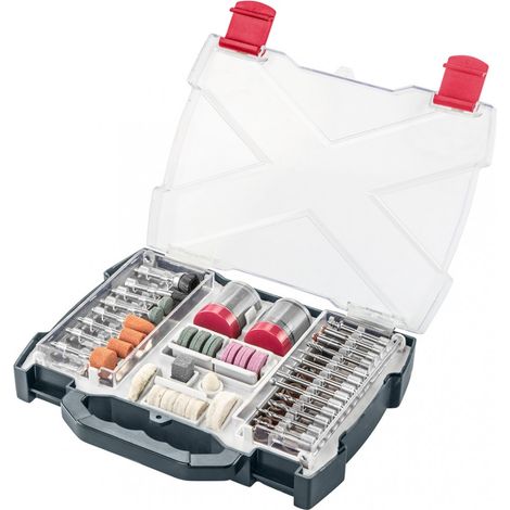 Set accessori mini trapano 99 pezzi levigatura taglio graphite 55h084 (1/5)