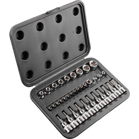Torx 3/8"-Bits, 34er-Set (1/4)
