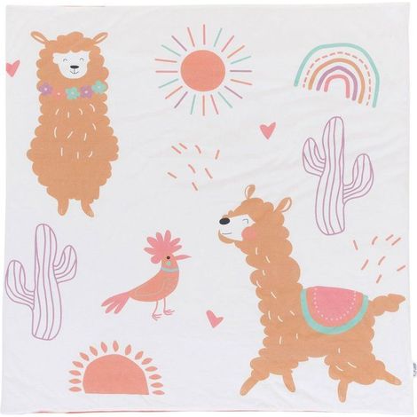 Tappeto da gioco nomade - TINEO - 100 x 100 cm - Alpaca