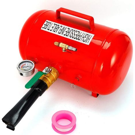 Gonfleur de pneu 5 gallons 20 l Booster de gonflage de choc Airbooster Pompe à air comprimé en acier inoxydable