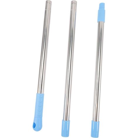 Manche de Rechange pour Balai en Acier Inoxydable, Robuste et Suspendable, Design Détachable Visserie Américaine, pour Nettoyage Domestique (1/5)
