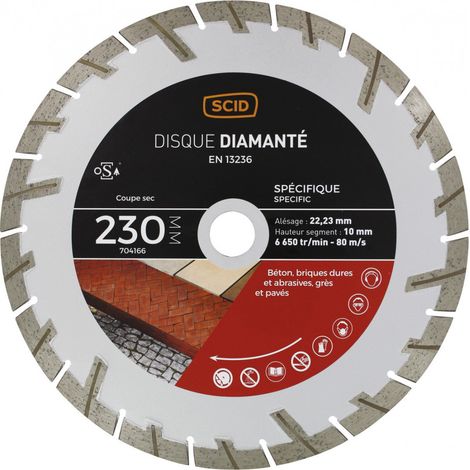 Hartmetall- und Schleifmaterialien Scheibe 230 22,23