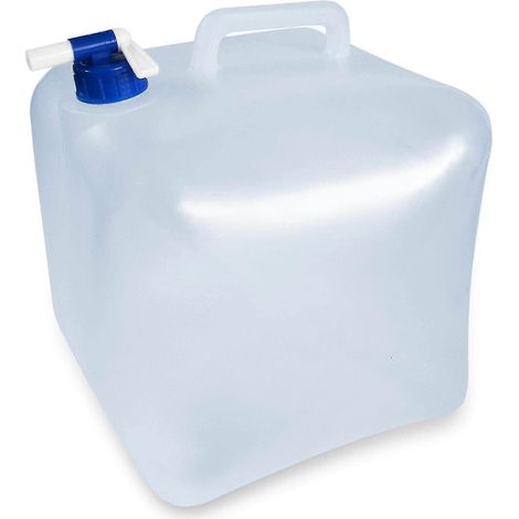 Bidon d'eau pliable Normani avec robinet, disponible en différentes tailles (1/5)