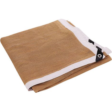 Voile d'ombrage rectangulaire imperméable, 1 x 2 m, protection contre les intempéries