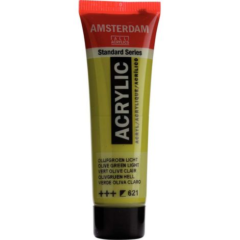 Colore acrilico Amsterdam 20 ML Verde oliva