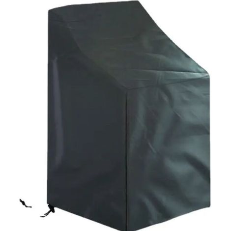 Housse de protection anti-poussière pour chaise de jardin, imperméable et anti-poussière, housse de pluie pour chaise (1/4)