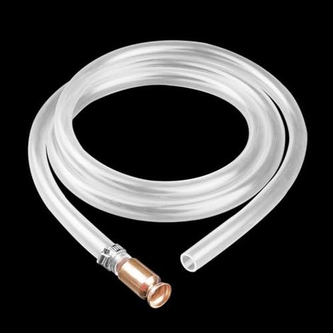 3 M Schüttelpumpe Benzin, PVC Schüttelschlauch Tankschlauch, Selbstansaugende Schlauch Schüttelpumpe, Schüttelpumpe für Wasser/Diesel/Erdgas/Benzin/Treibstoff betrieben