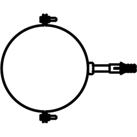SCELTO DA DESIVERO Collare a parete ad un vincolo mp inox codice prod: DSV16530