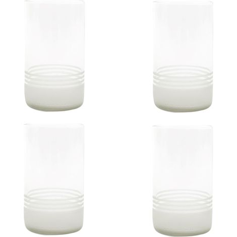 Set de 4 Verres en Verre upcyclé Transparent 400ml (1/5)