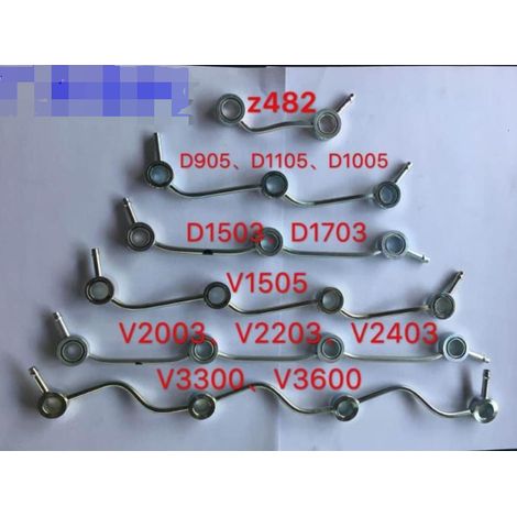 Passend für Kubota V1903, V2203, V2003, V2403, D905, D1105, D1005, D1305, D1503, D1703, D1803, V1505, V3600, V3300 – Kraftstoff-Überlauf-Rücklaufrohr