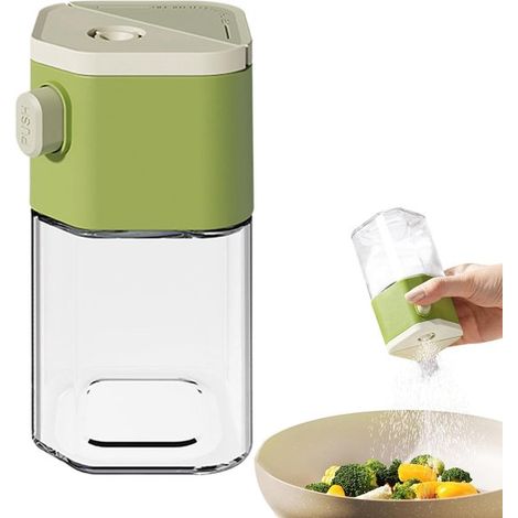 Salero y pimentero desechables - Verde - 200 ml (1/5)