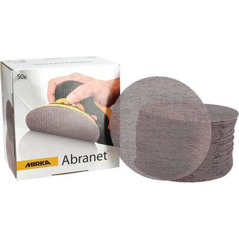 Mirka Schleifscheiben Abranet Grip 125 mm P320 50 Stück 5423205032