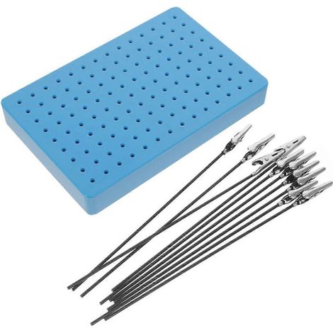 Ensemble de pinces crocodiles et de base de pulvérisation, outil de support de modèle 1 ensemble-- (1/5)