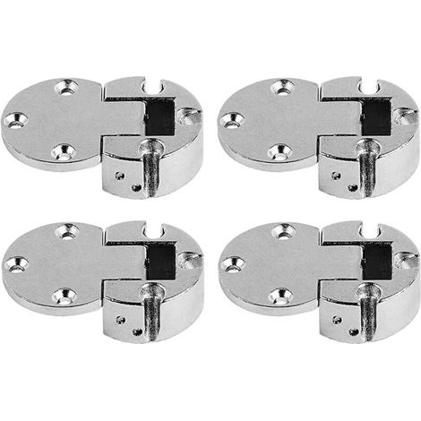 90 Degré Charnière de Rabat 30mm pour Couvercle Charnières de Meubles Ferrure Pliable de Porte Pliante Charnière à Onglet pour Portes de Placard Cuisine Invisible Lot de 4 (1/5)